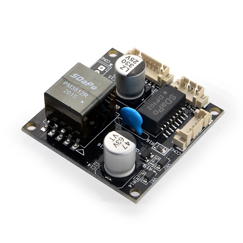 PM3812R v2.0 12V 1A POE IP摄像头48V至12V1A POE模块PD模块