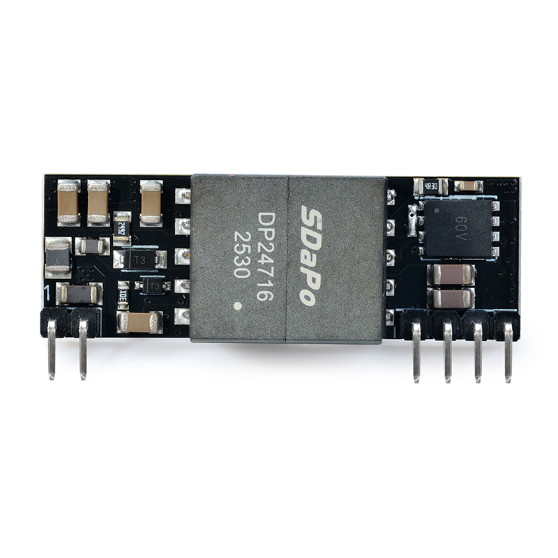 DP1440 5V4A 12V2A POE模块PD模块 插针式 标准48V 小体积 12V2A PoE模组