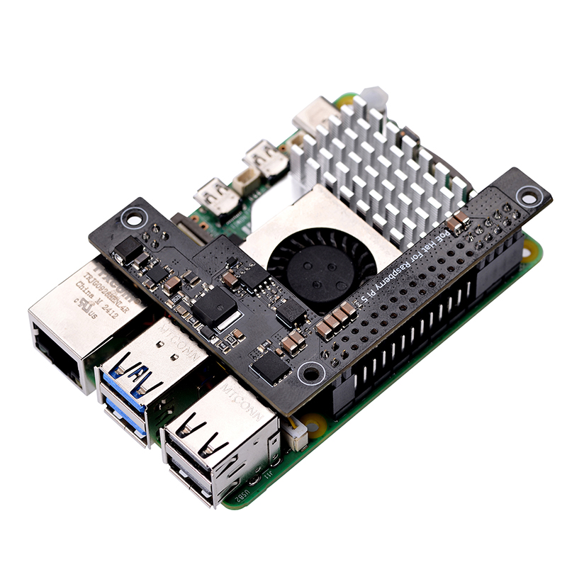  Raspberry Pi5 树莓派5PoE扩展板工业级耐温模块5V4.5A隔离型模组
