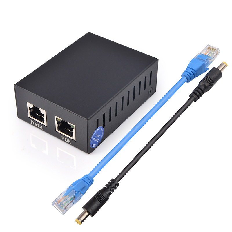 PS1260G 12V5A 60W 千兆2.5G POE分离器 铁壳 隔离型 IEEE802.3bt协议 PoE分线器 SDAPO达普