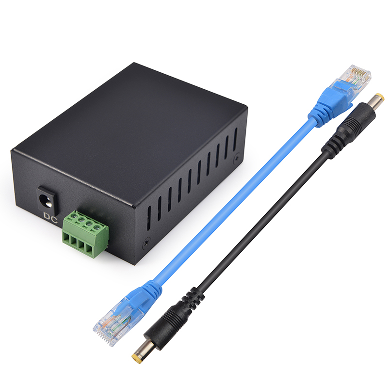 PS1260G 12V5A 60W 千兆2.5G POE分离器 铁壳 隔离型 IEEE802.3bt协议 PoE分线器 SDAPO达普